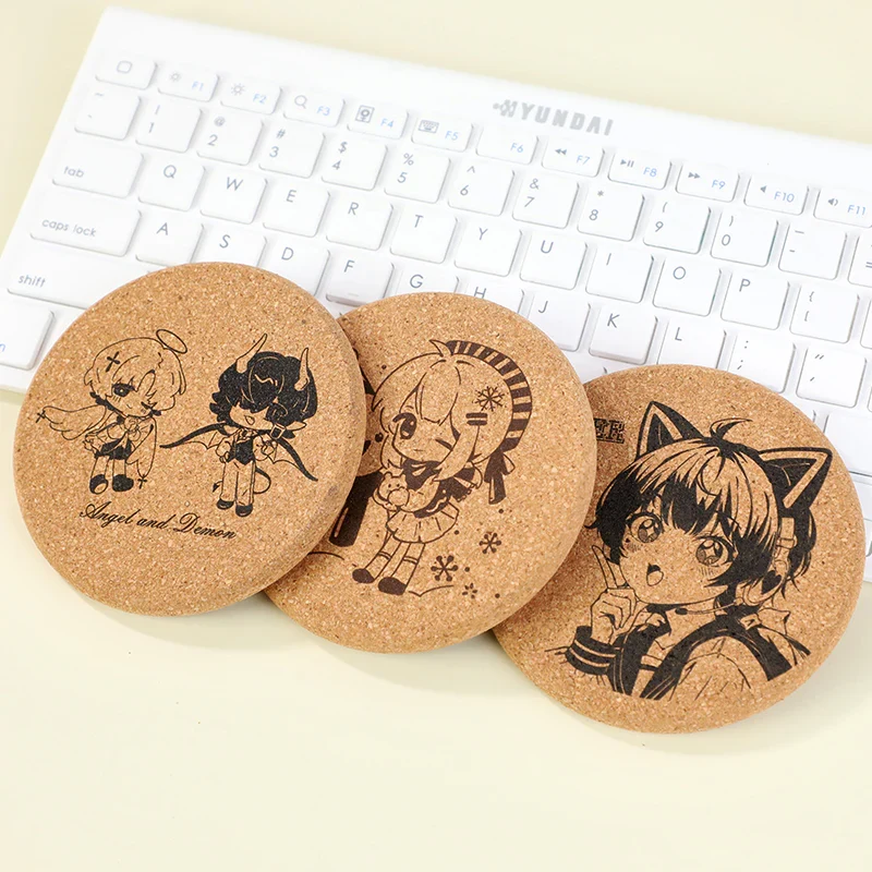 Custom Eco-Friendly Round Cork Coaster - Image 5