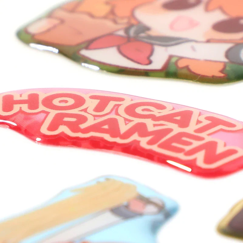 Custom Epoxy Sticker Sheets - Image 3