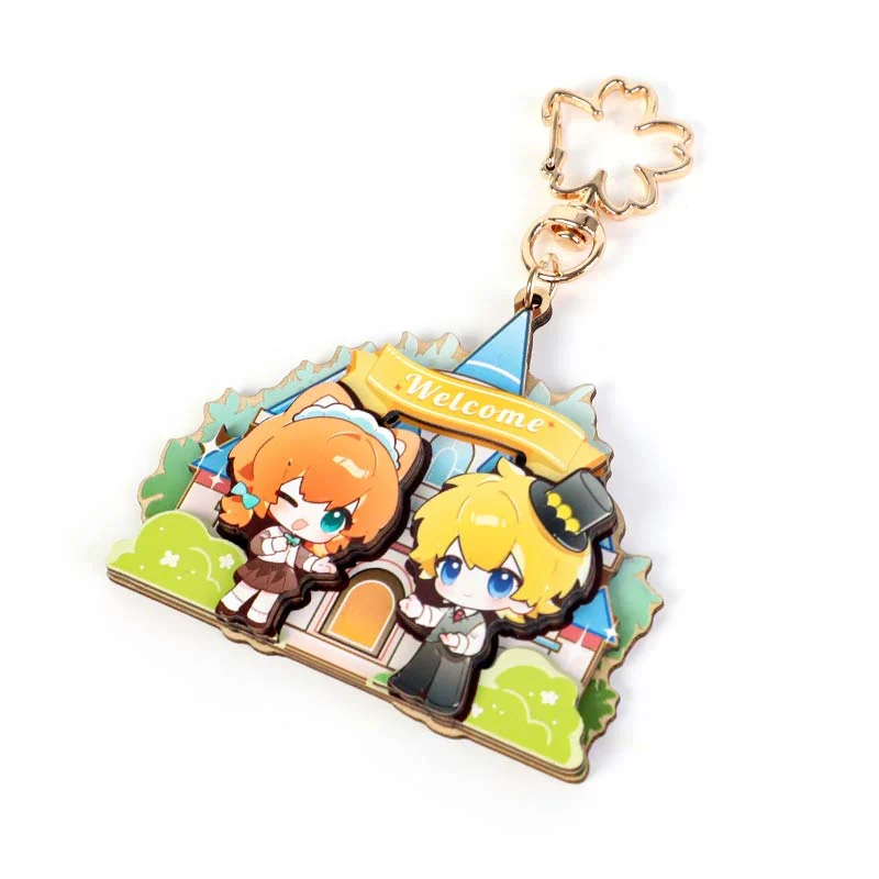 Custom Layered Wood Keychain - Image 23