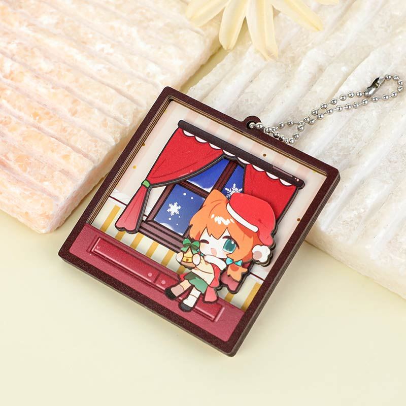 Custom Layered Wood Keychain - Image 26