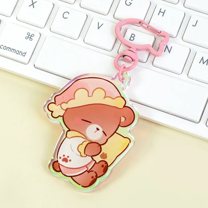 Custom Rainbow Acrylic Rounding Keychains - Image 19